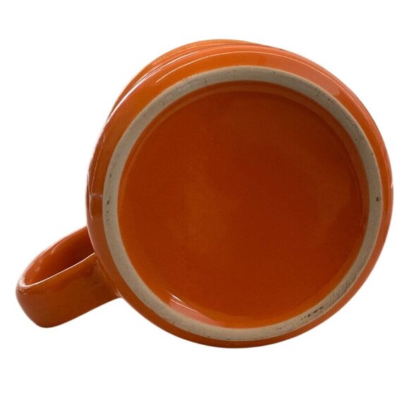 Bulleit Frontier Whiskey Advertising Ceramic Coffee Tea Mug Cup Orange - Picture 4 of 5